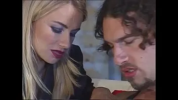 vintage Italian Federica Tommasi sex Two men  inside garage 